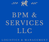 Logo for BPM Logistics Transportation and Van Rental LLC